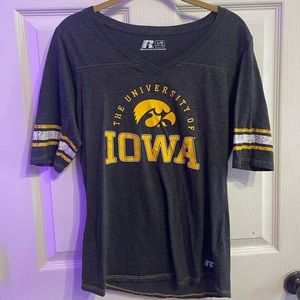 Women’s short sleeve Iowa university shirt